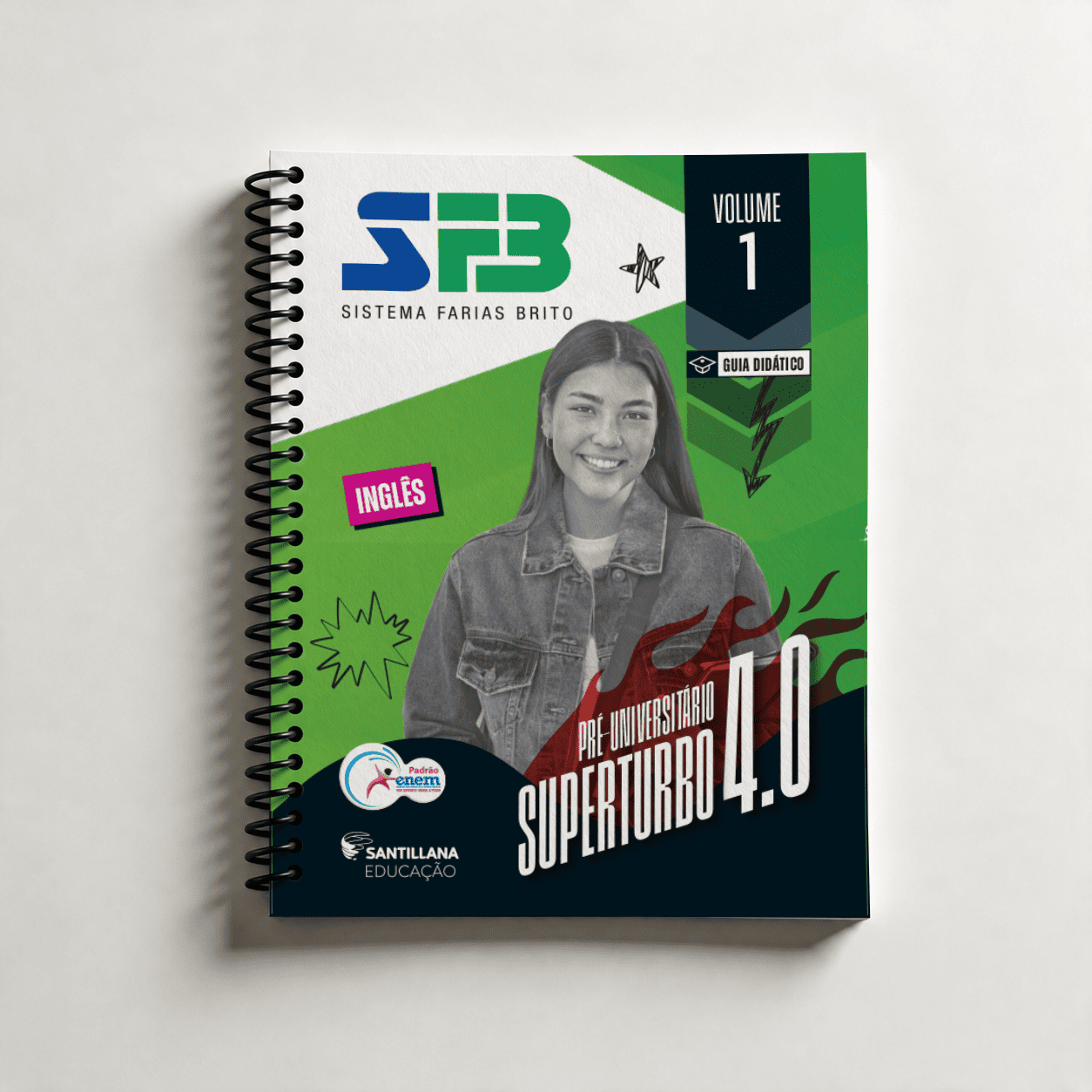 Capa do livro de Inglês