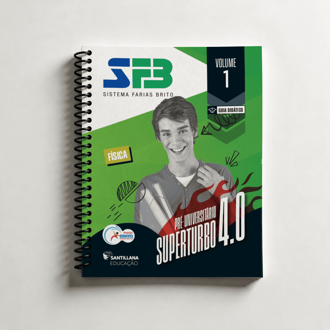 Capa do livro de Física
