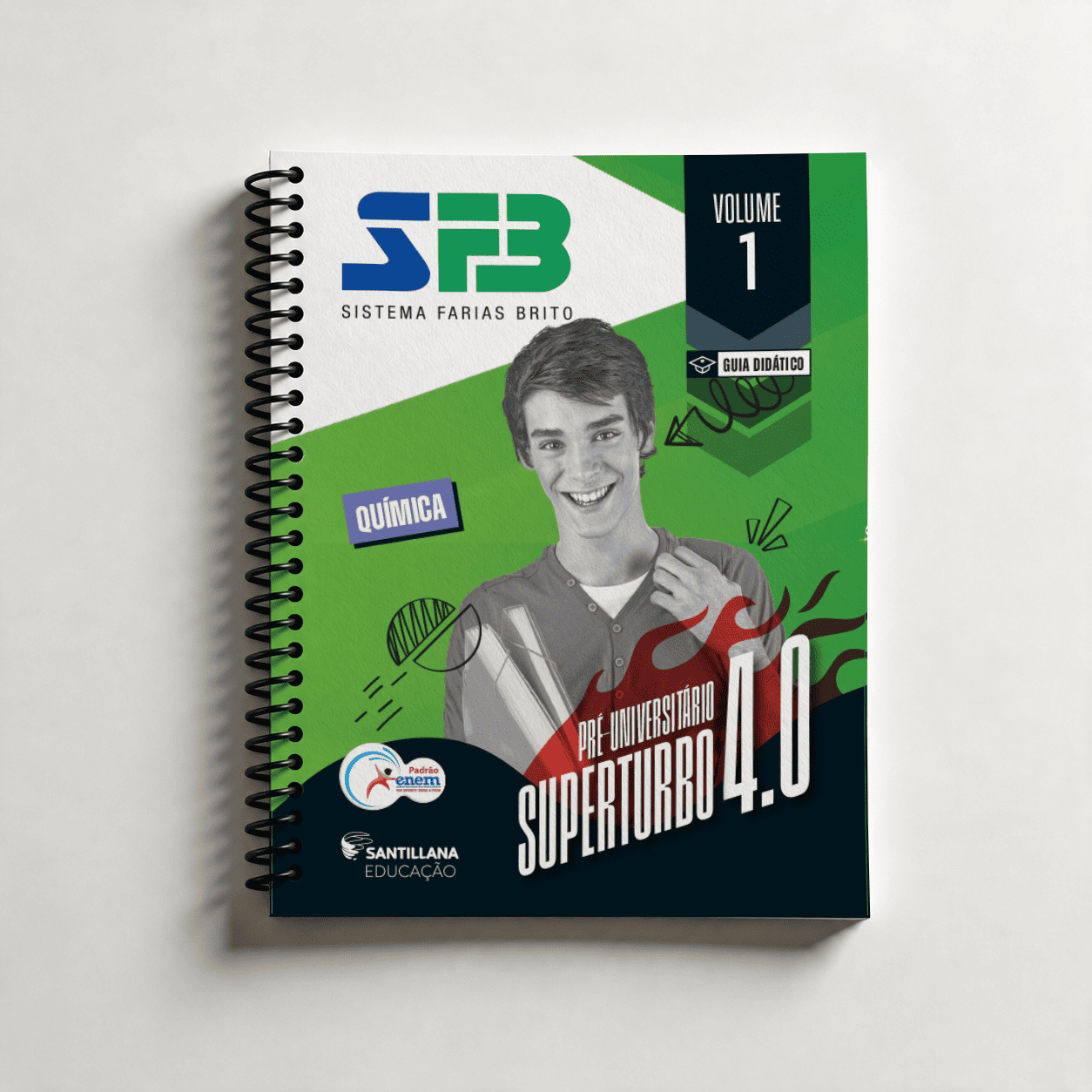 Capa do livro de Química