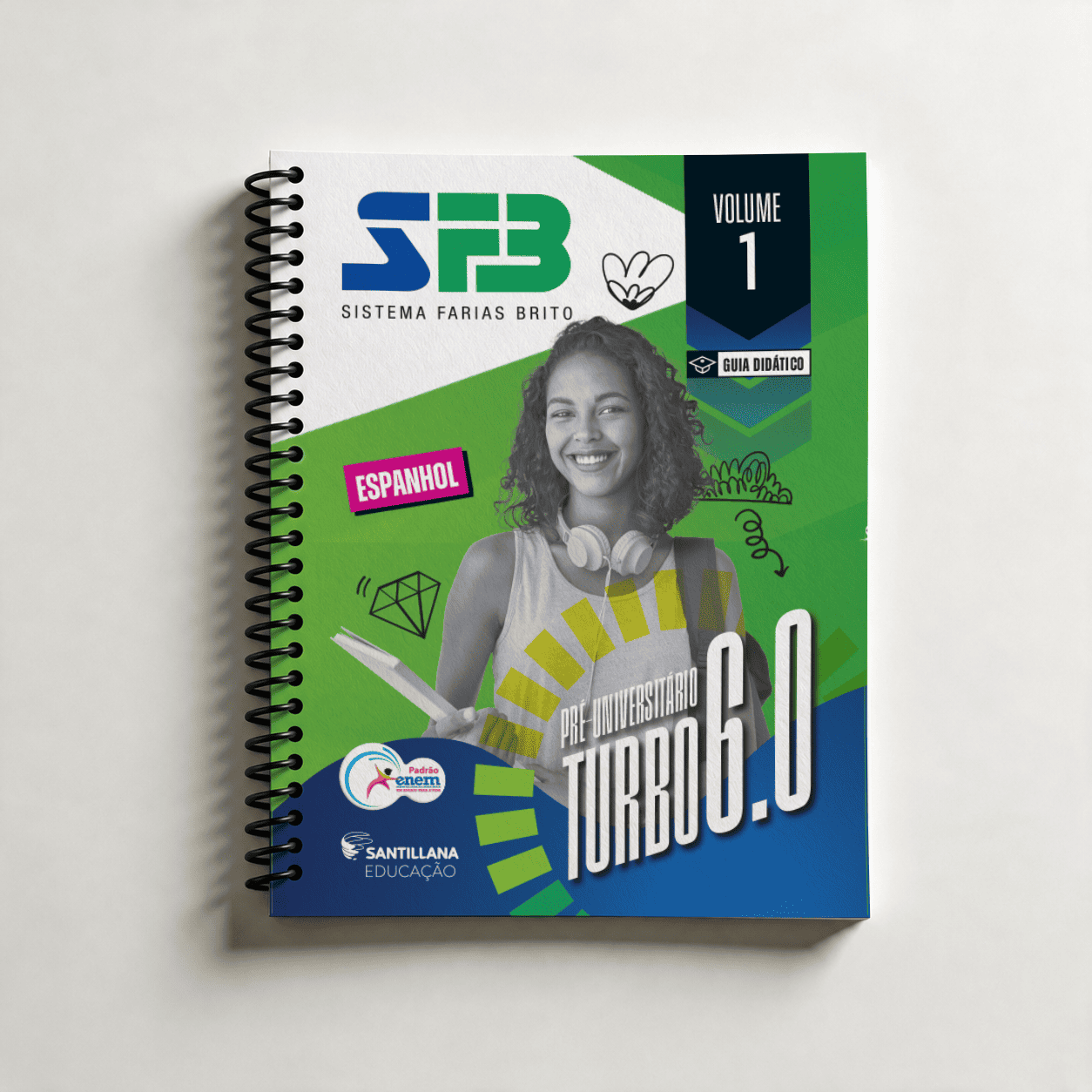 Capa do livro de Espanhol